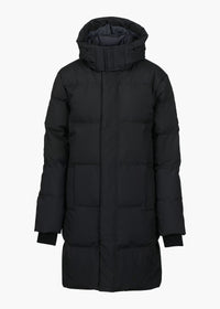 Ullr Down Hoodie Parka - background::white,variant::Black