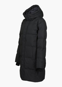 Ullr Down Hoodie Parka - background::white,variant::Black