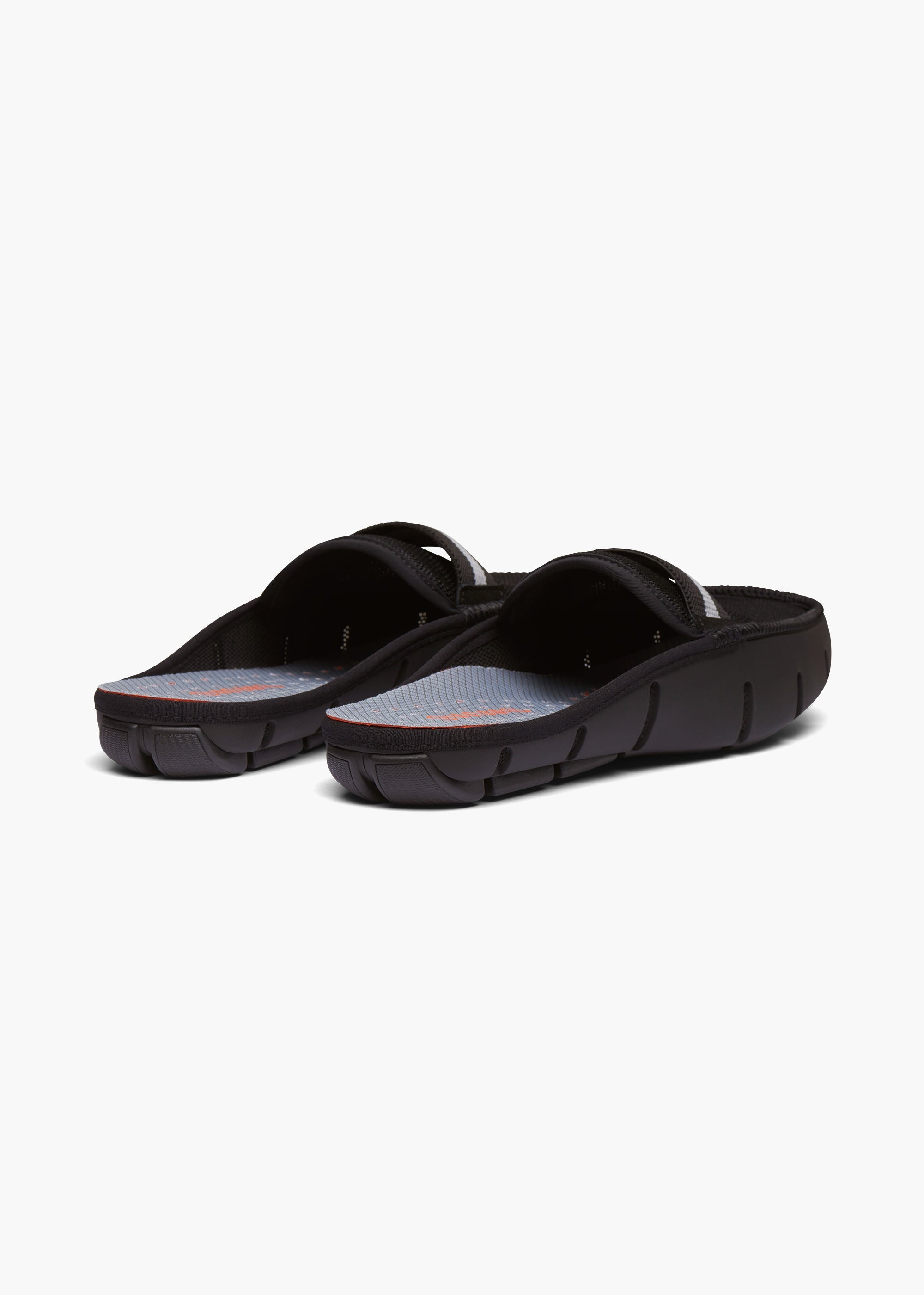 Slide Loafer - background::white,variant::Black Grey