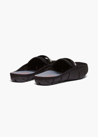 Slide Loafer - background::white,variant::Black Grey