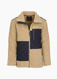 Osaka Pile Jacket - background::white,variant::Natural