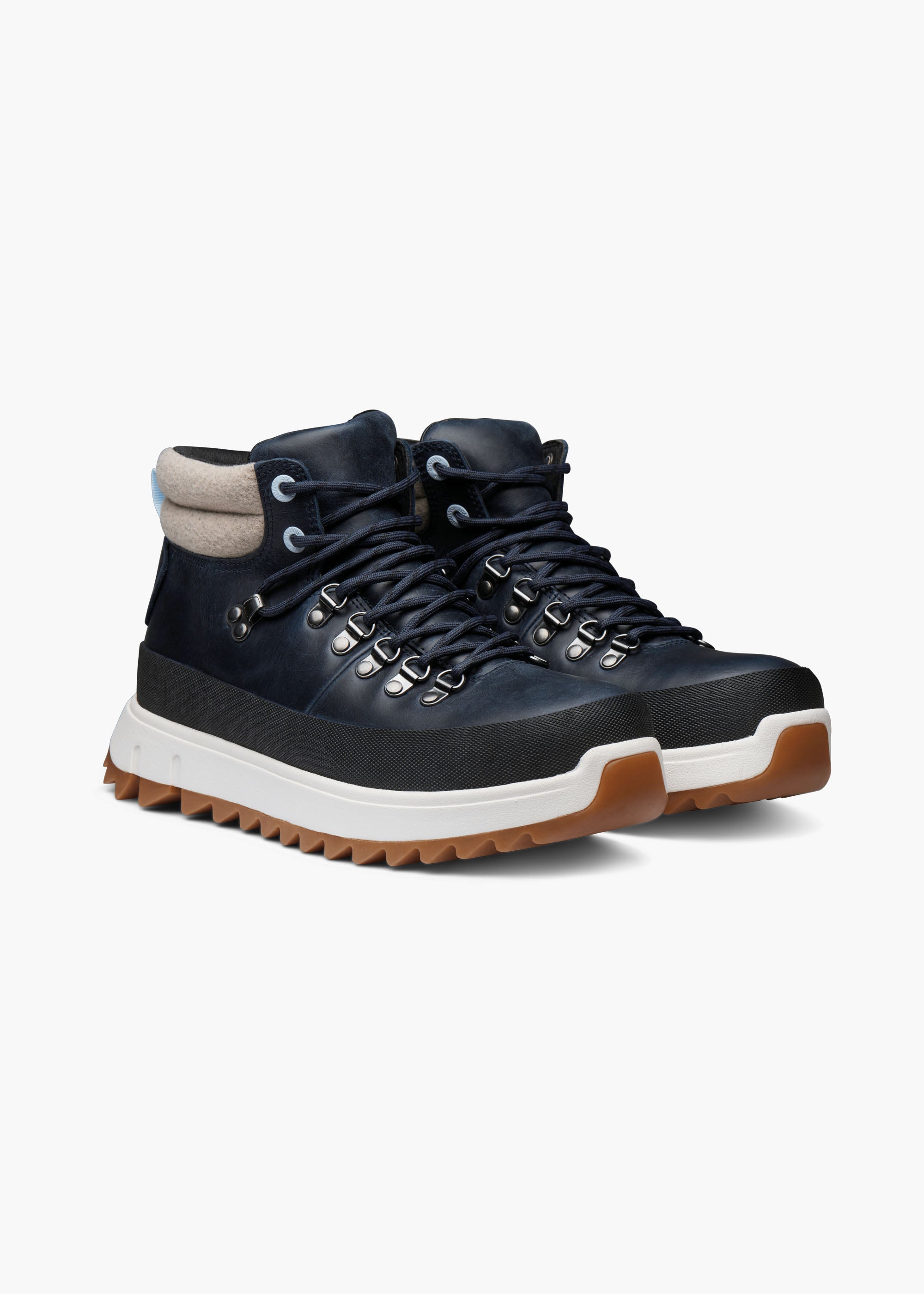 Fjell Boot - background::white,variant::Navy