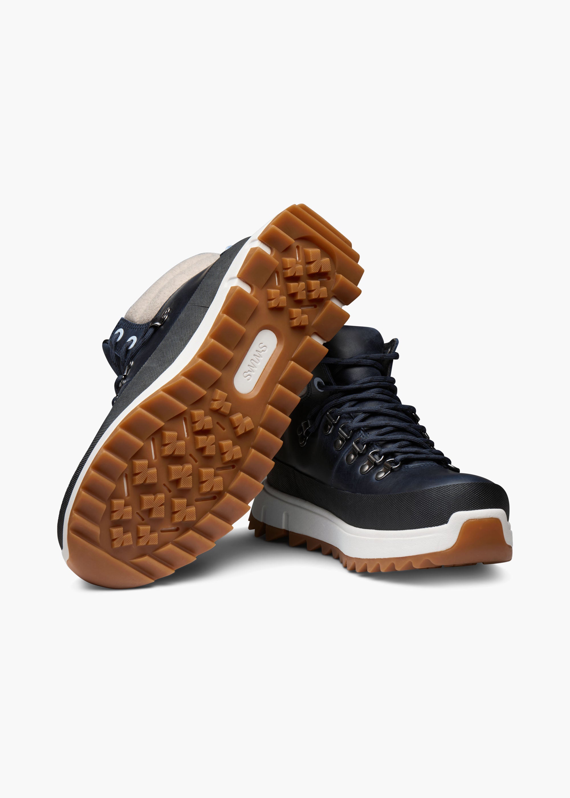 Fjell Boot - background::white,variant::Navy