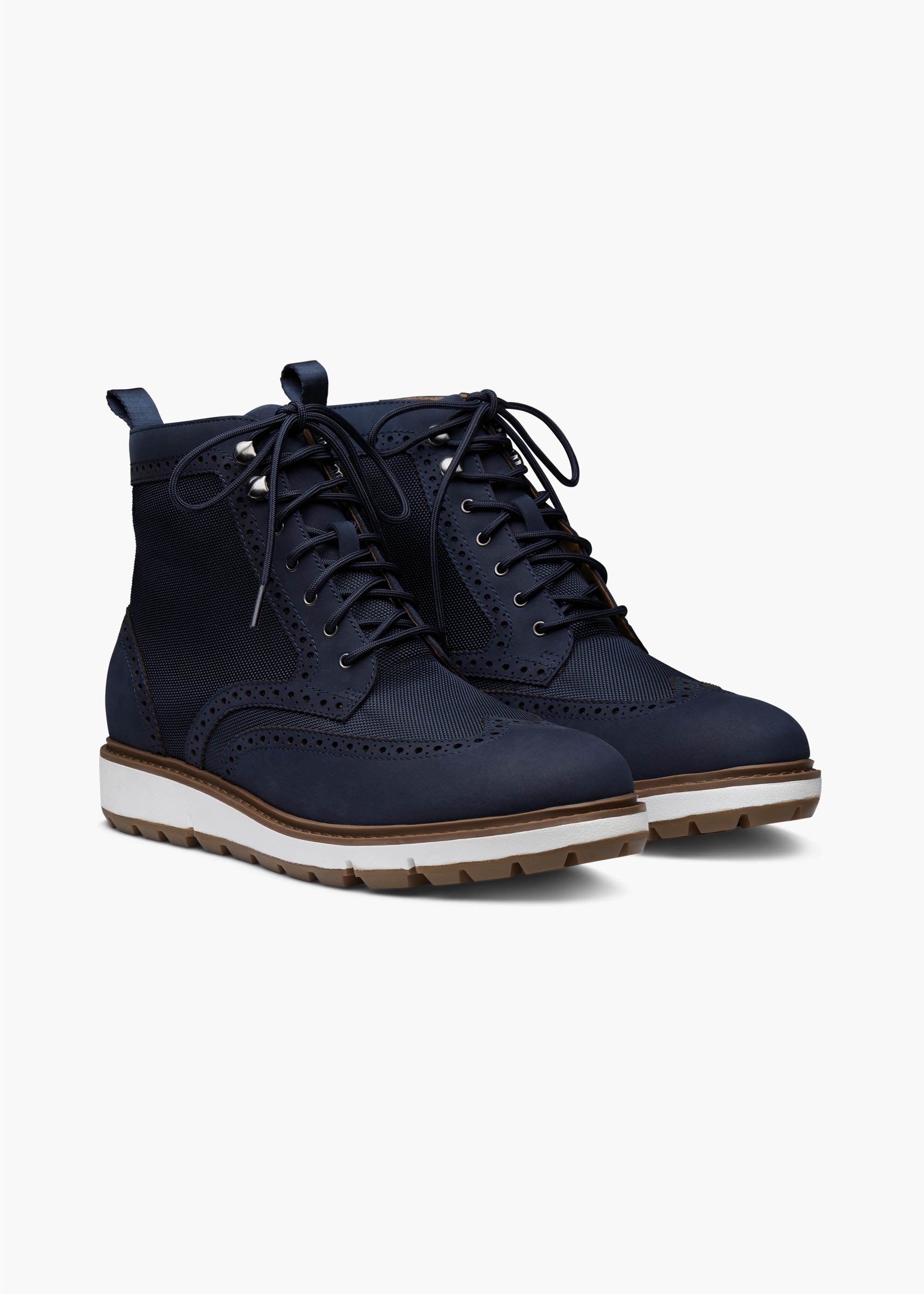 Vigo Boot - background::white,variant::Navy