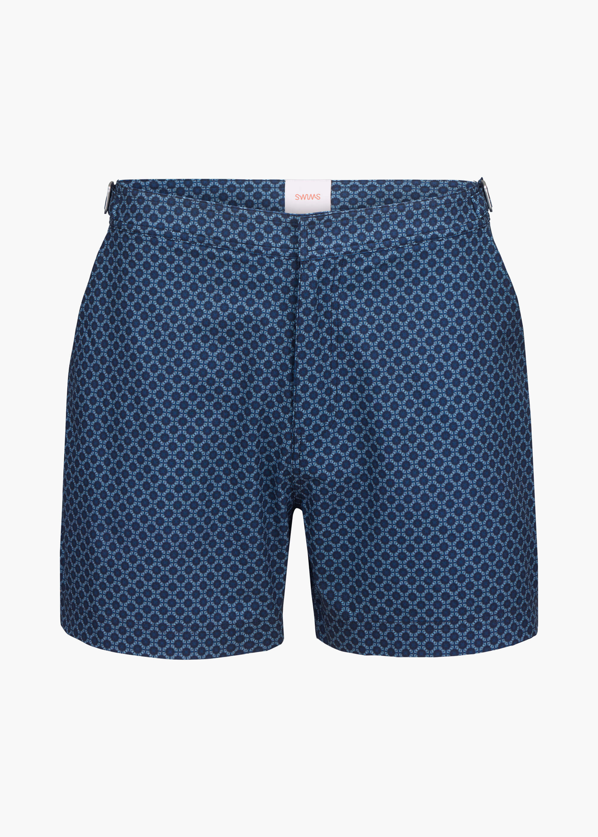 Kyst Swim Trunk (5” Inseam) - background::white,variant::Breeze Navy