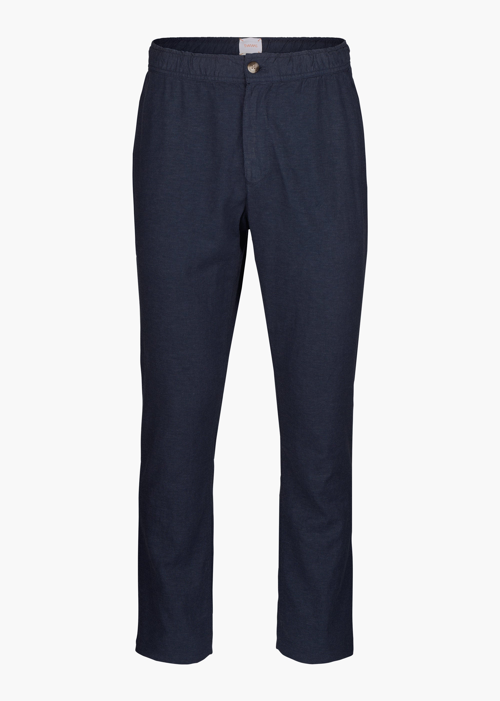 Theros Pant - background::white,variant::Navy