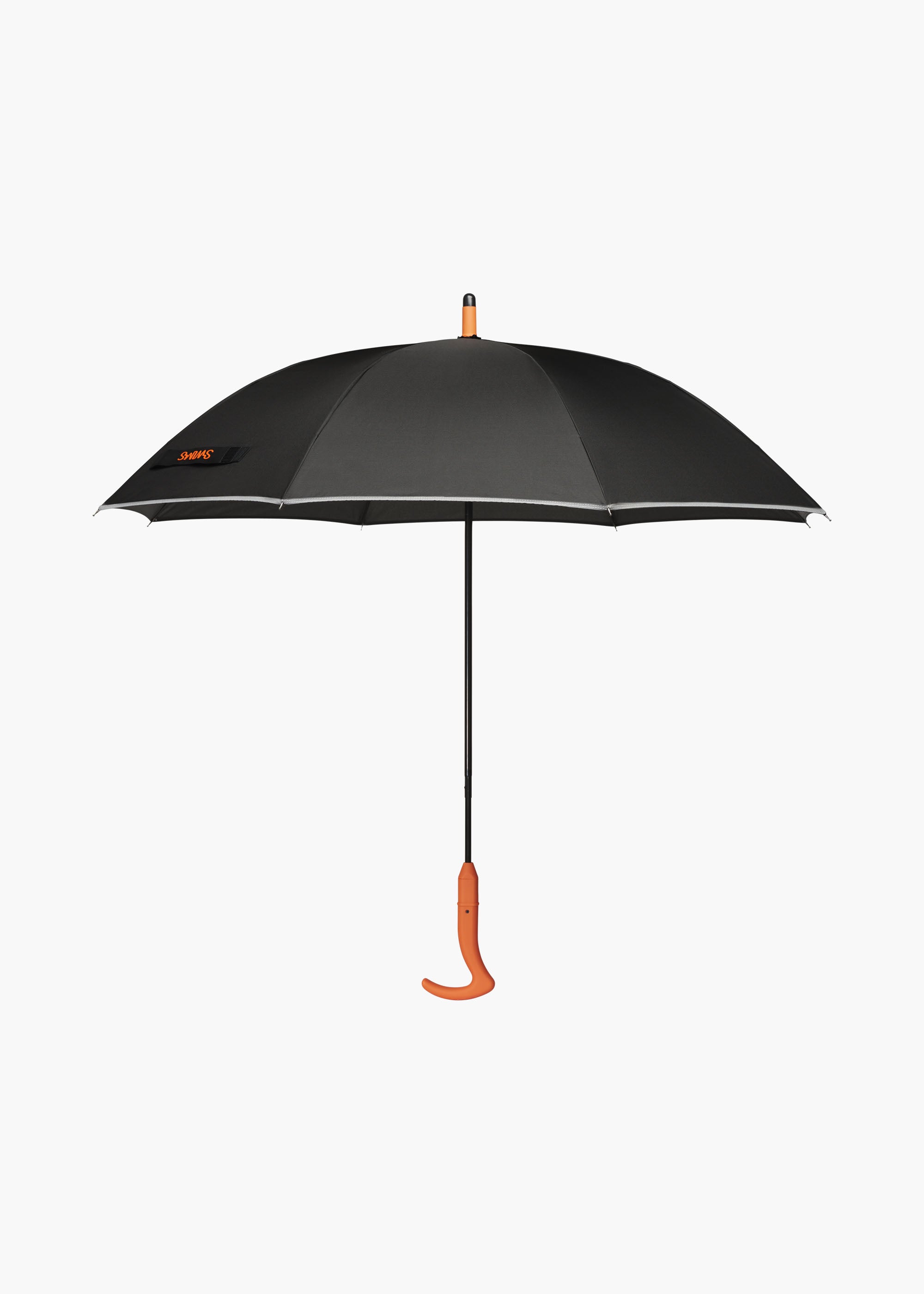Umbrella Long - background::white,variant::Black/Orange