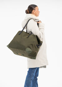 24H Holdall - background::white,variant::Olive