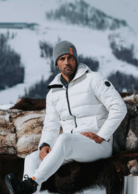 Verbier Jacket - background::white,variant::White