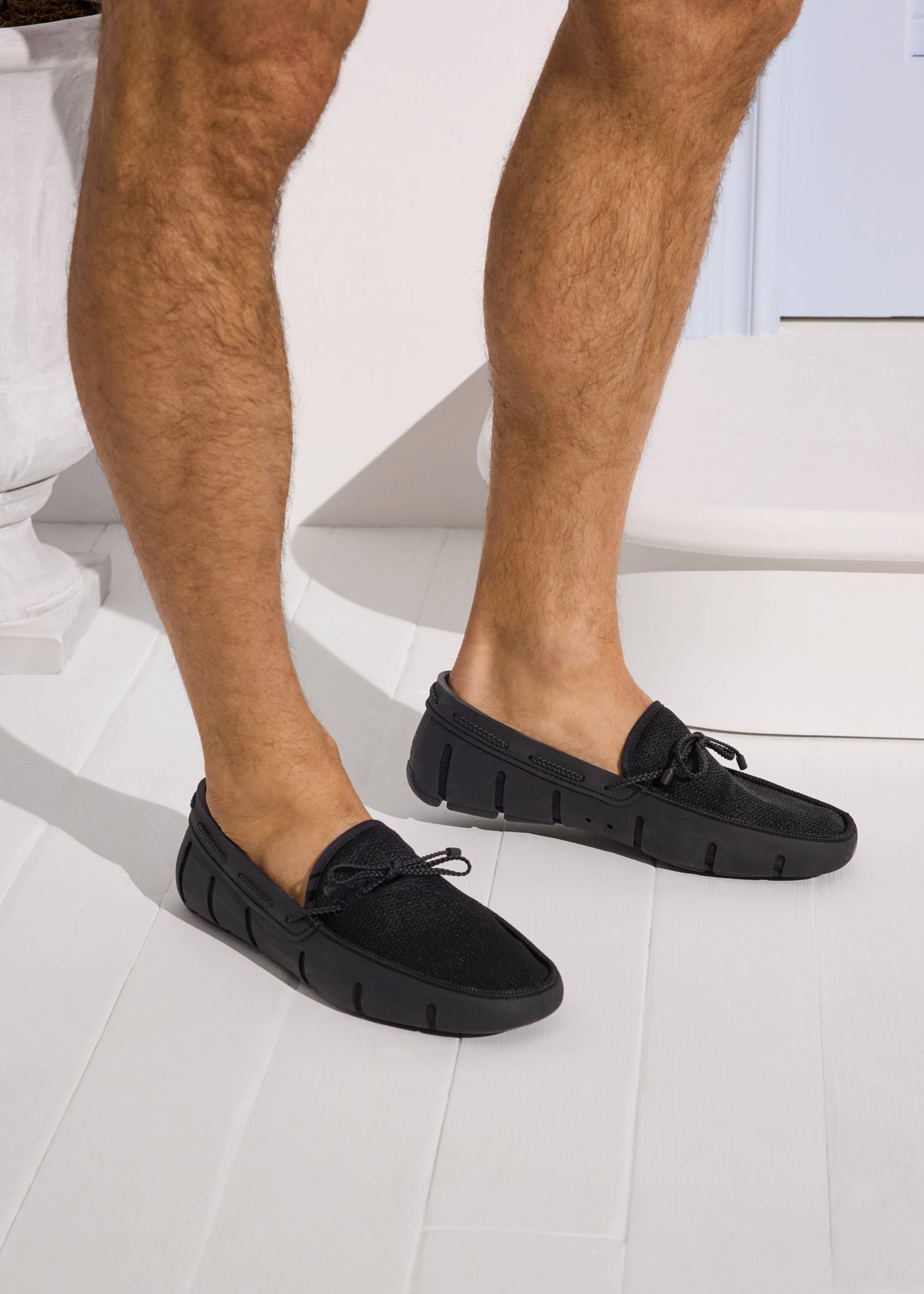 Braided Lace Loafer in SWIMS Oranage/White for Mens | SWIMS | SWIMS