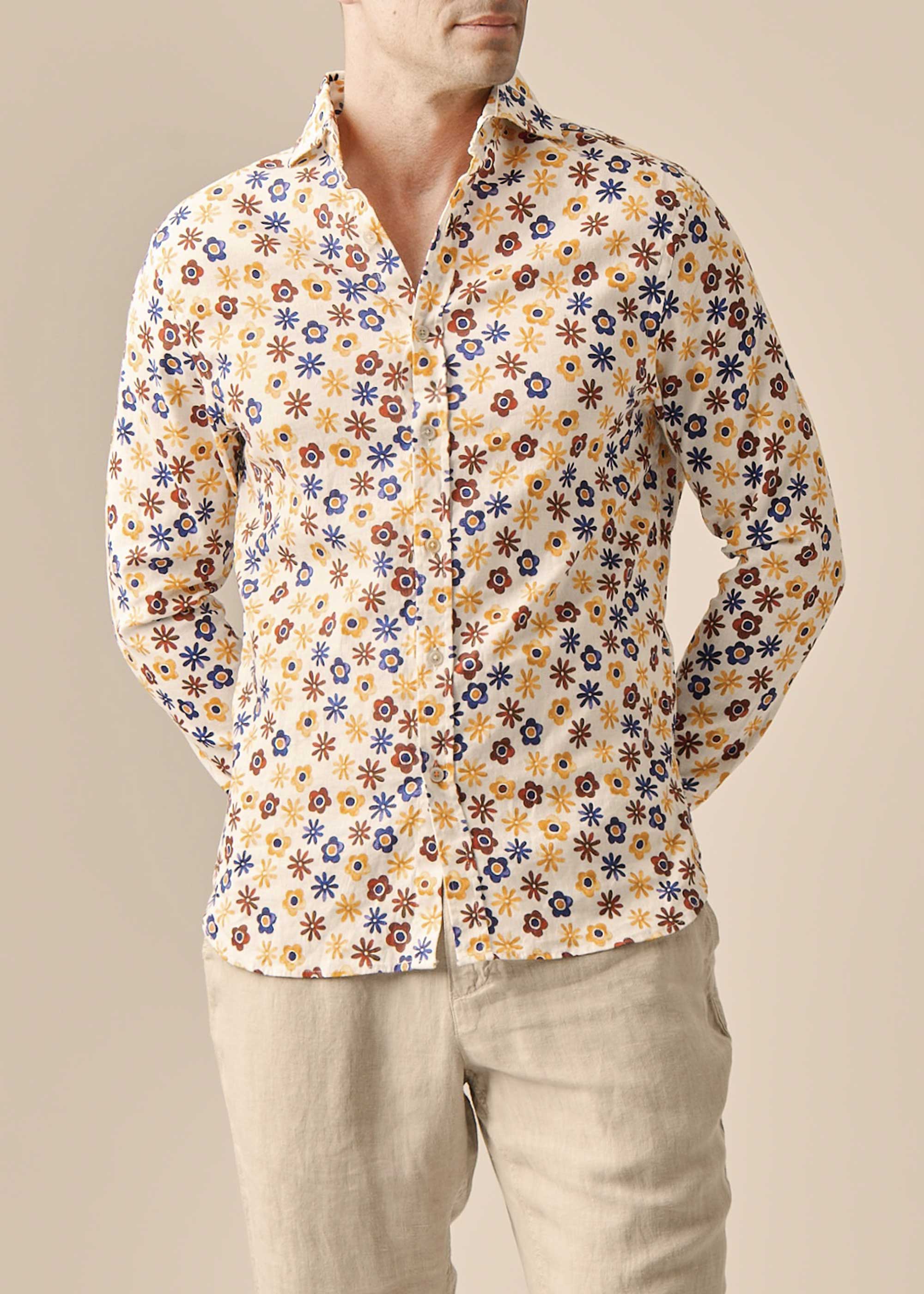 Anthos Sport Shirt - background::white,variant::Anthos White