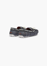 Braided Lace Loafer in Basalt Grey - background::white,variant::Basalt Grey