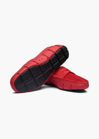 Penny Loafer in Octane Red - background::white,variant::Octane Red