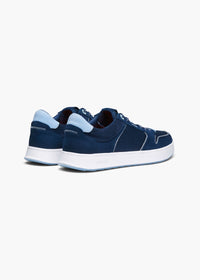 Strada Sneaker - background::white,variant::Navy