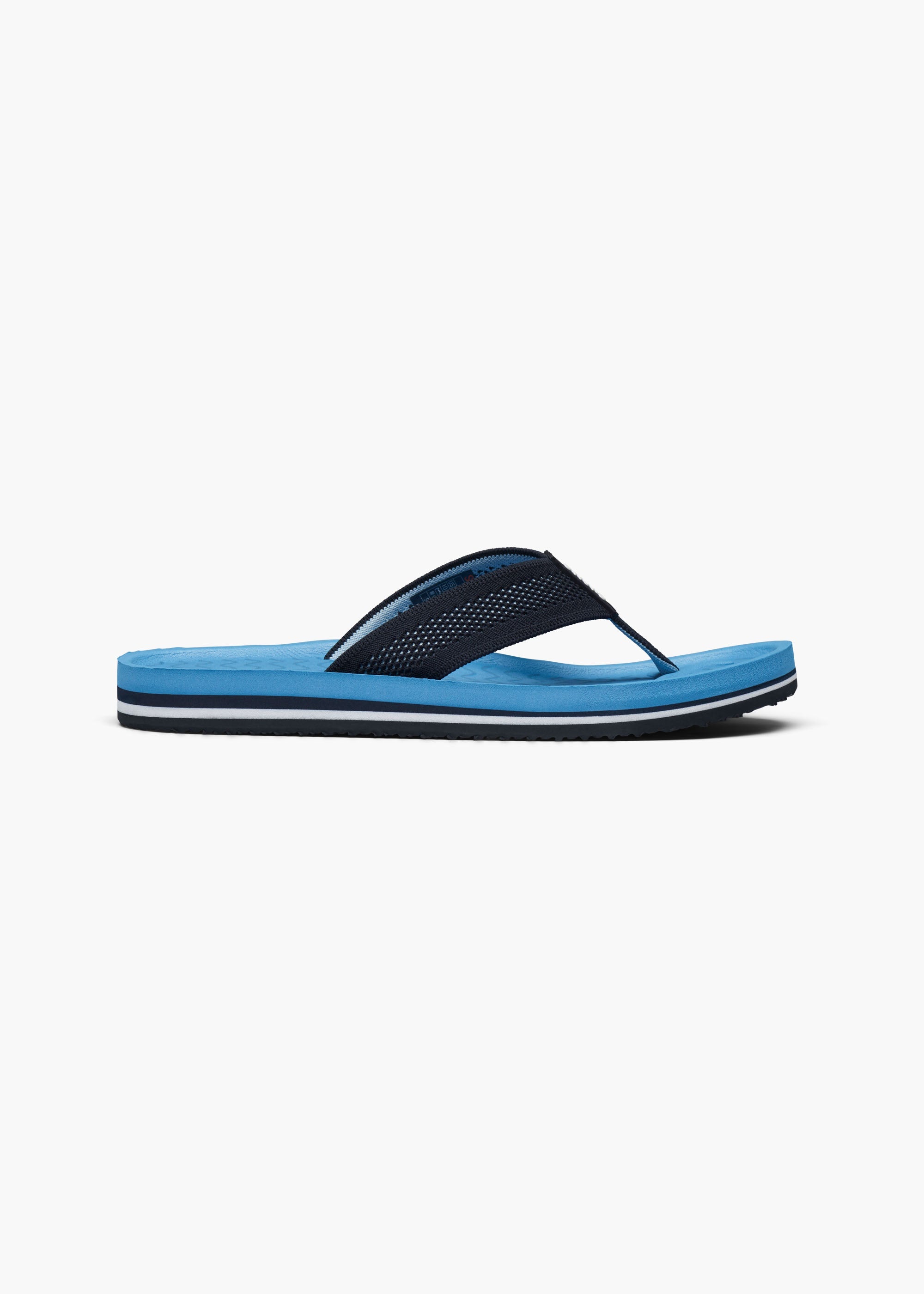Napoli Flip Flop in Navy - background::white,variant::Navy