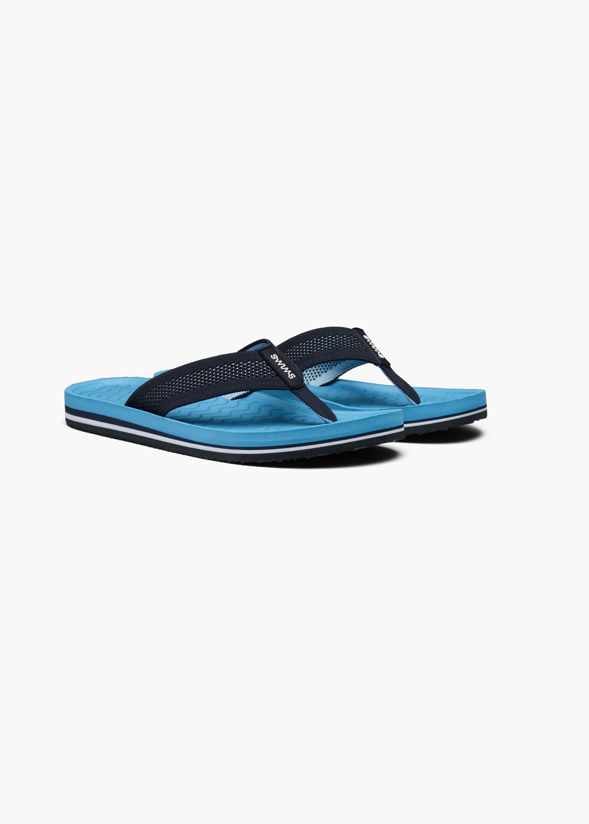 Napoli Flip Flop - background::white,variant::Aegean Blue