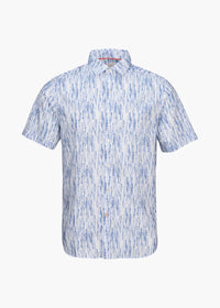 Milazzo Short Sleeve - background::white,variant::Tidal Blue