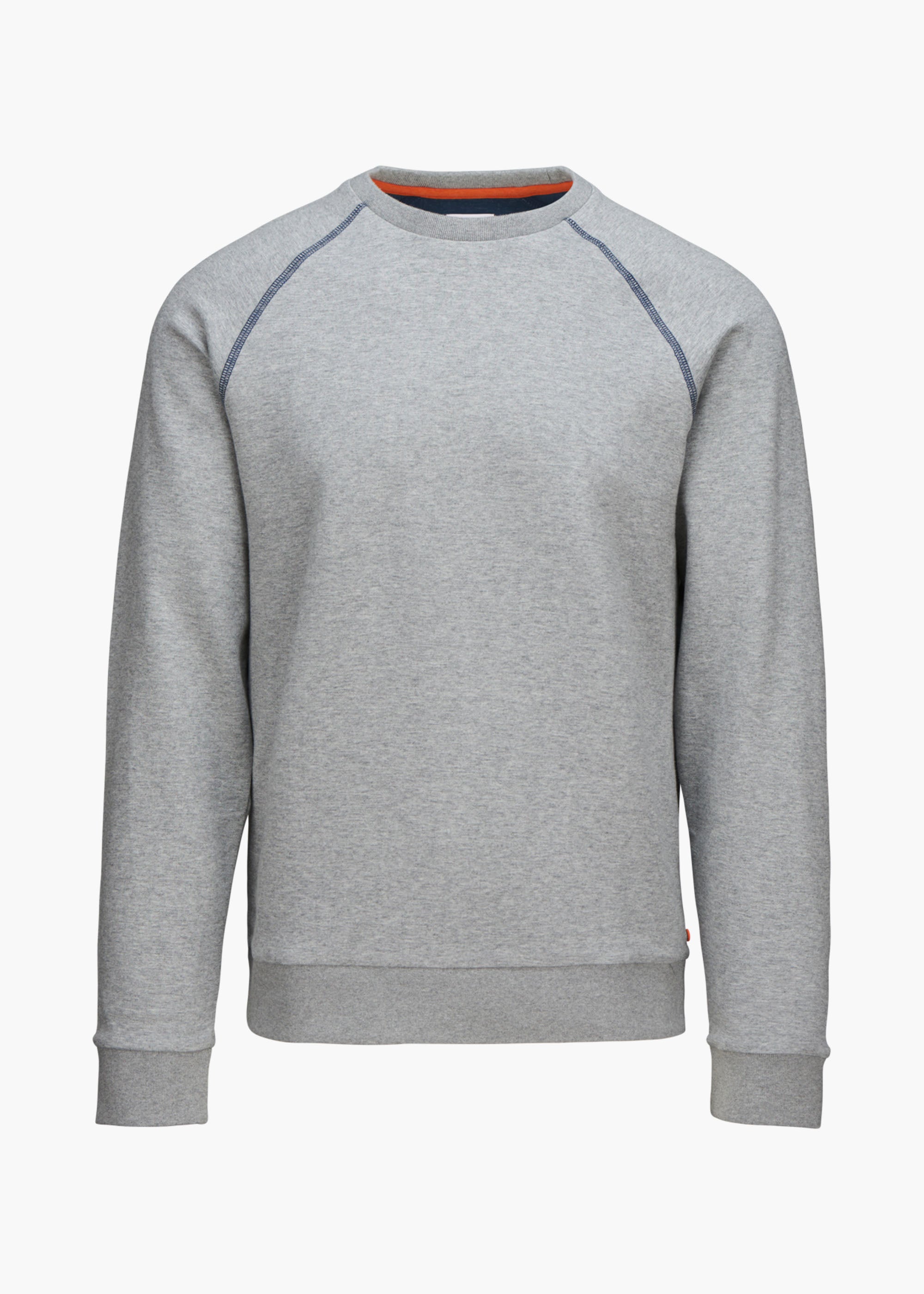 Octola Sweatshirt - background::white,variant::Heather Grey