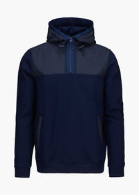 Davos Hoodie - background::white,variant::Navy