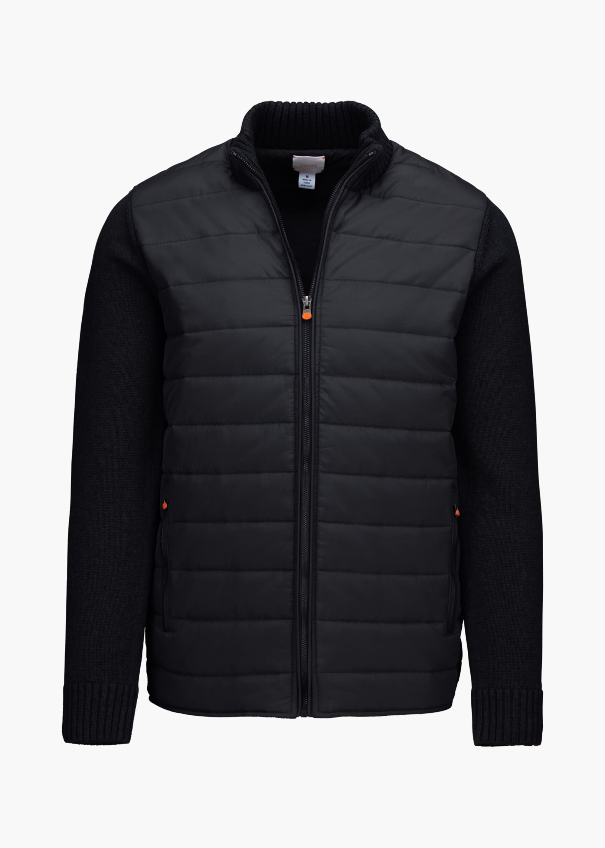 Mayer Sweater Jacket in Black for Mens | SWIMS | SWIMS