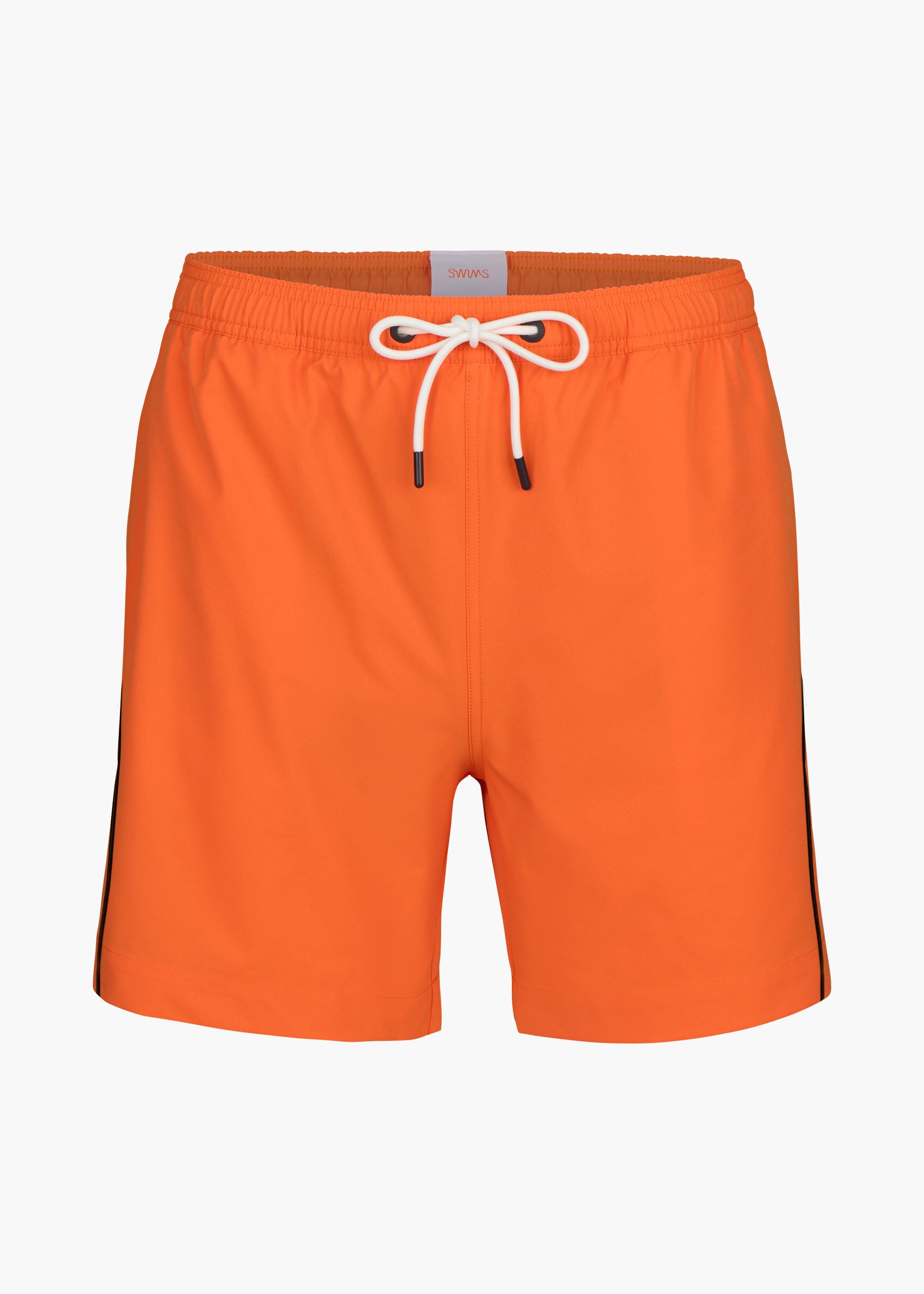 Sol Swim Short (6 ½” Inseam) - background::white,variant::Mare Arancia