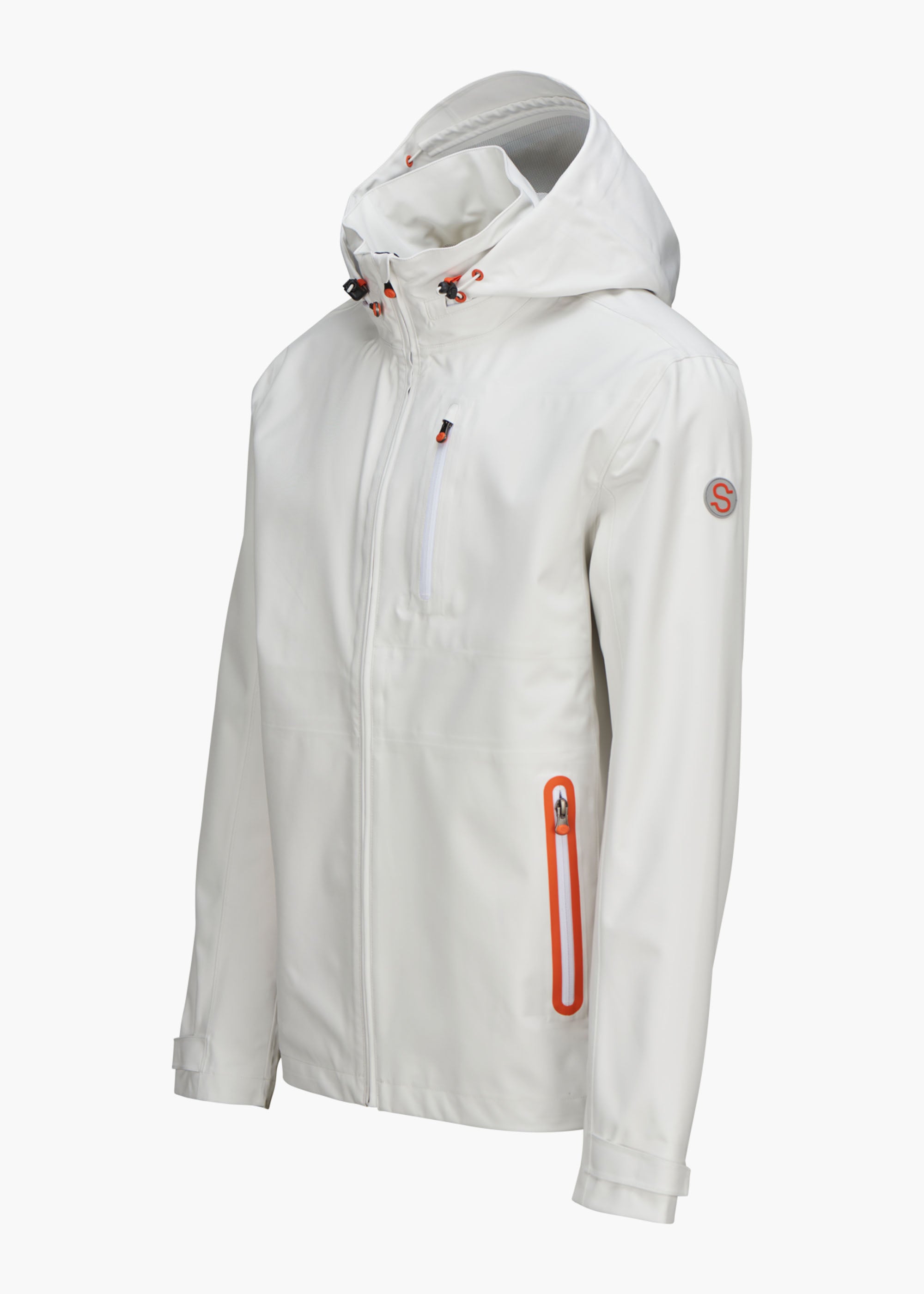 Geneve Rain Jacket - background::white,variant::White