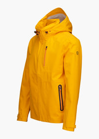 Geneve Rain Jacket - background::white,variant::Saffron