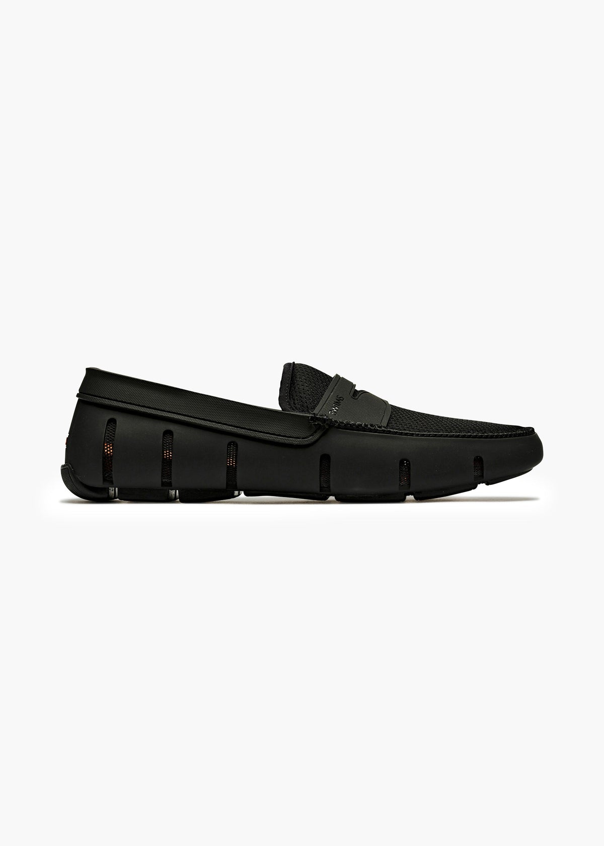 swims penny loafer black