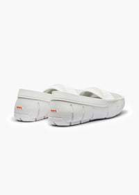 Penny Loafer in White - background::white,variant::White
