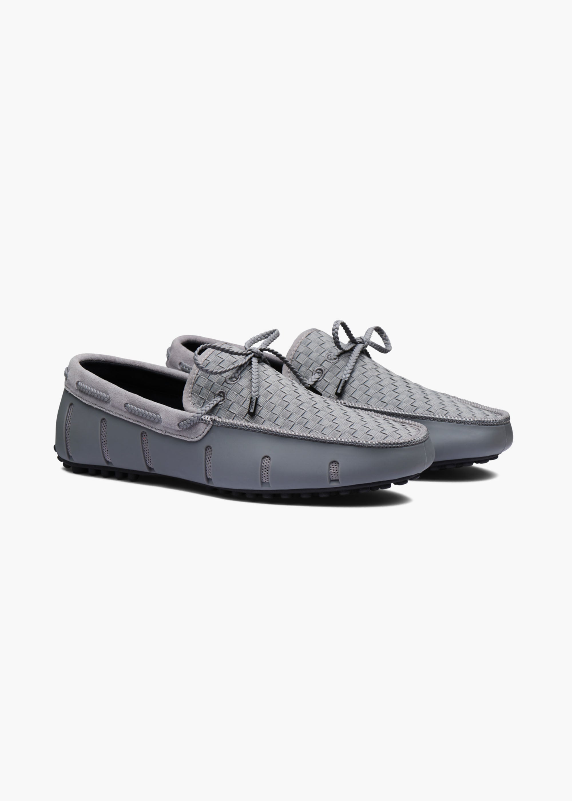 Woven Driver in Grey - background::white,variant::Grey/Black