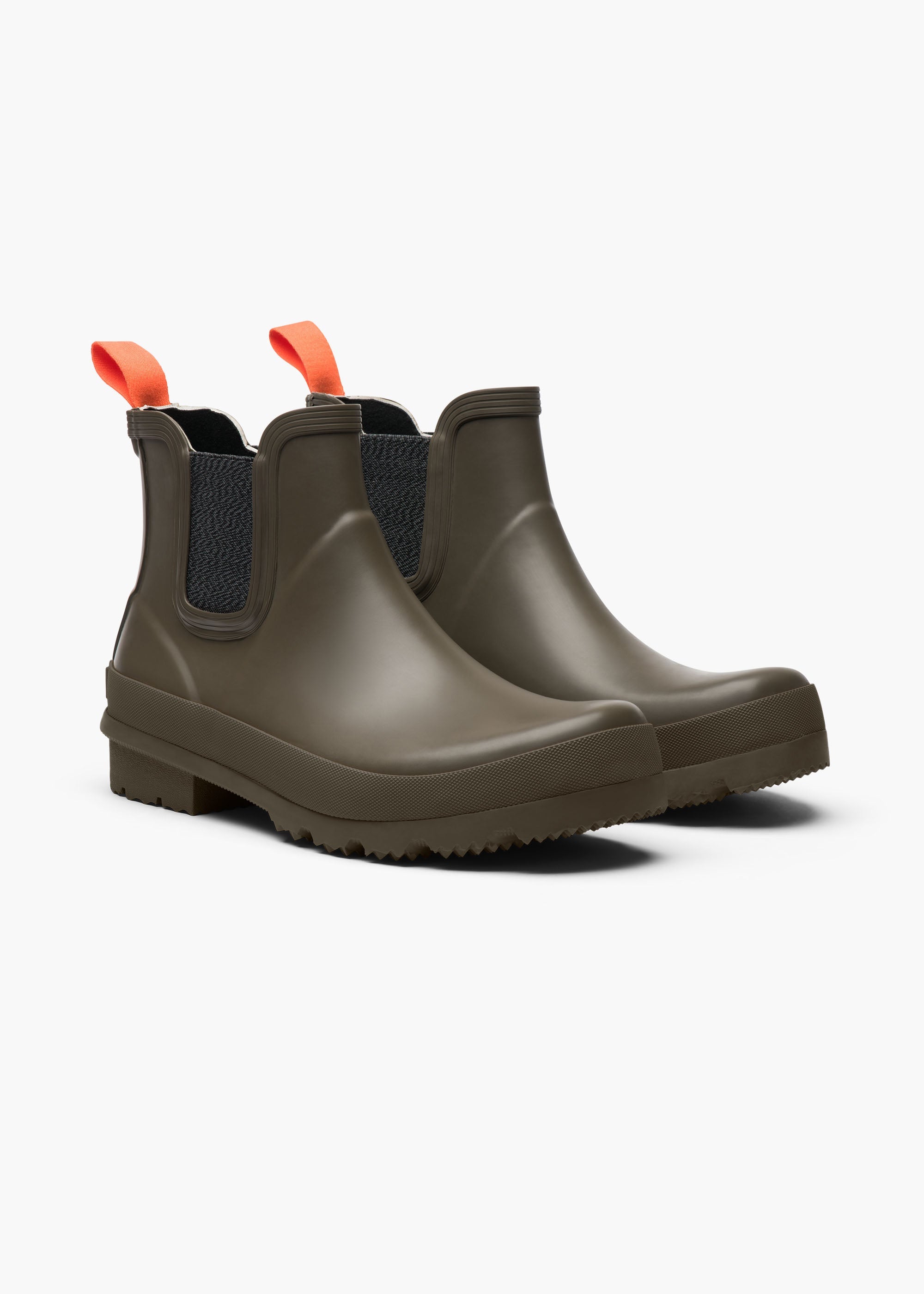 Charlie Rain Boot - background::white,variant::Taupe