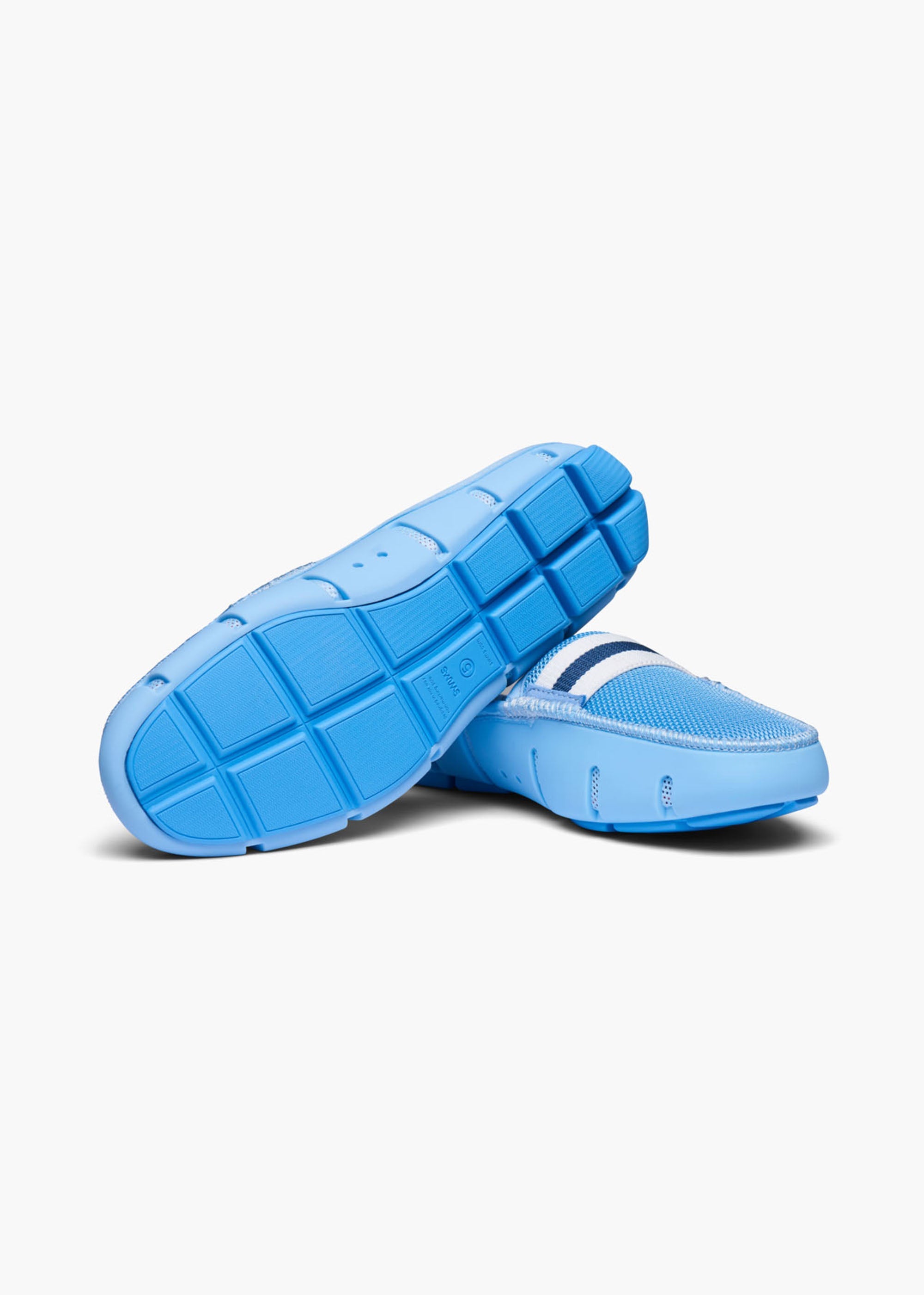 Women's Slide Loafer - background::white,variant::Spray Blue